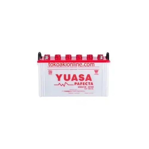 Yuasa N100 95E41R 100 AH Aki  genset Aki  Truk  toko 